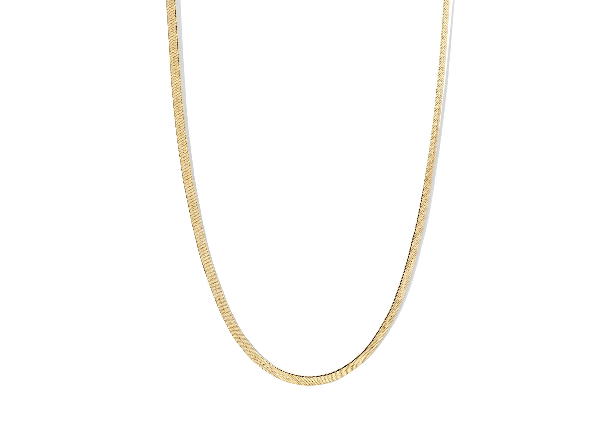 HERRINGBONE DRIP NECKLACE